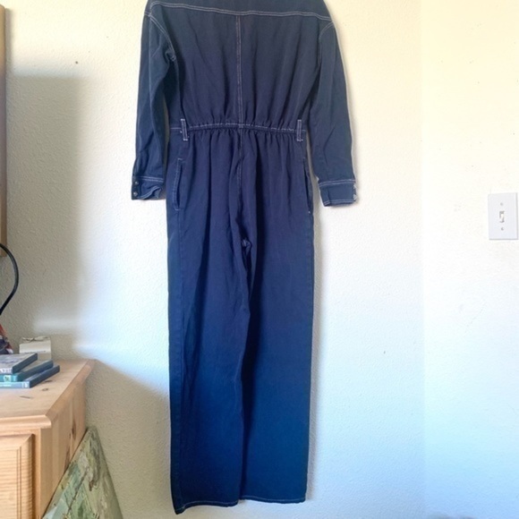 SOLD!! Lea & Viola Blue Jumpsuit - Picture 5 of 11